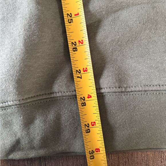 Quiksilver Men's Crew Neck Long Sleeve Sweatshirt Green NWT - Picture 9 of 10